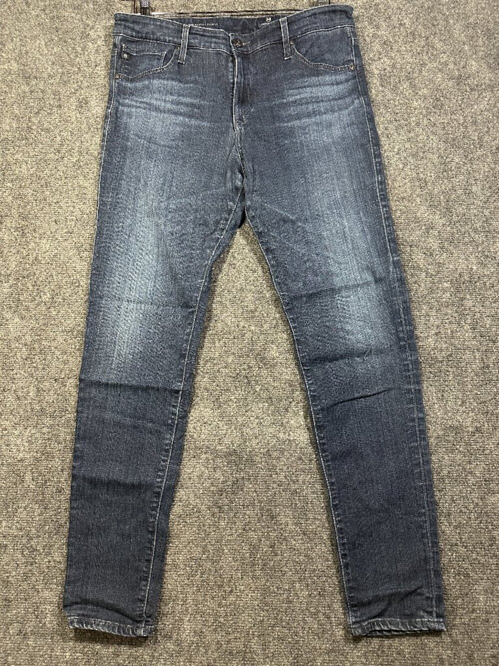 AG Adriano Goldschmied Jeans Womens 31 The Farrah Skinny Cotton Stretch Pockets